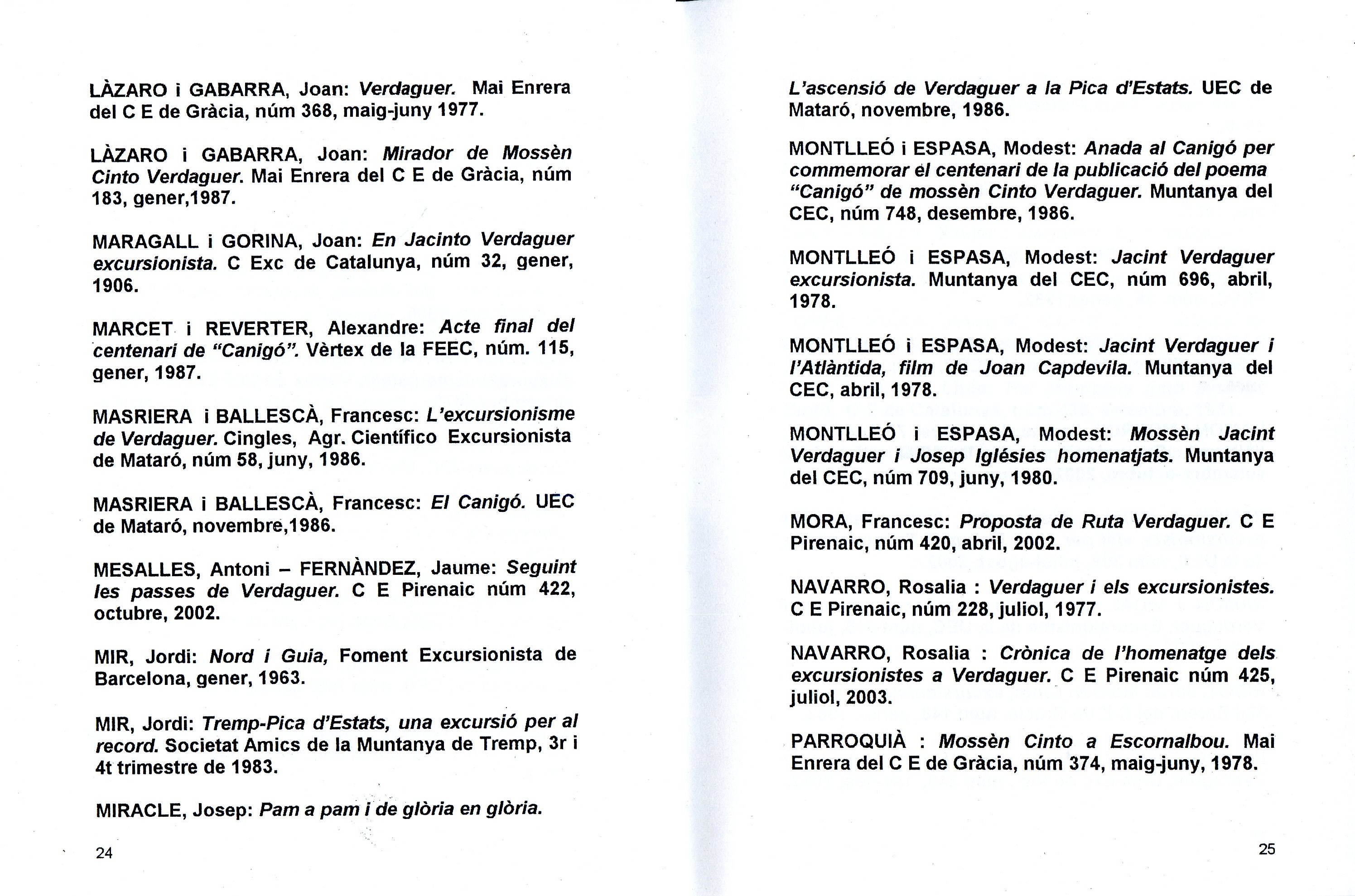 Diada de Verdaguer excursionista : Vil-la Joana - Vallvidrera : 28 de març de 2004 - Miniatura 4